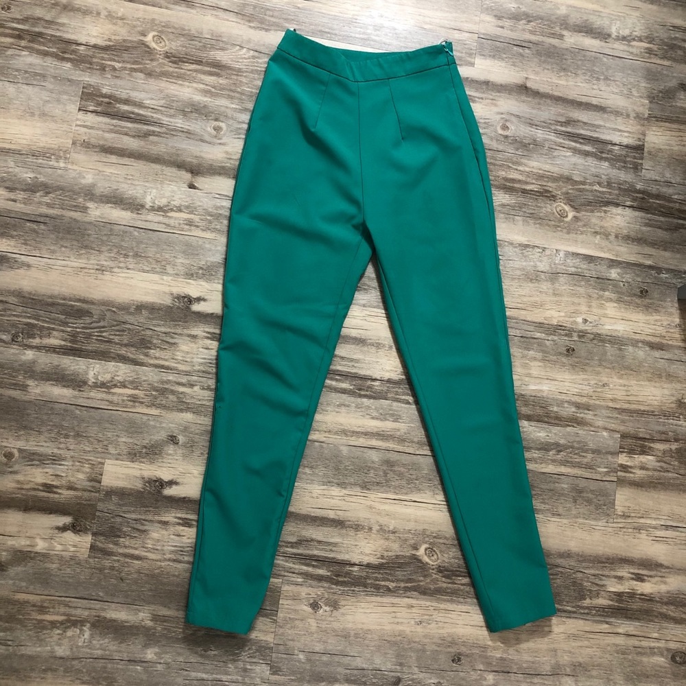 Green Office Pants